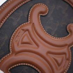 Pre Owned Celine Triomphe Oval Cuir