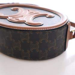 Pre Owned Celine Triomphe Oval Cuir
