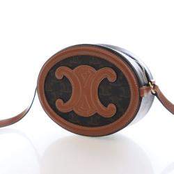 Pre Owned Celine Triomphe Oval Cuir