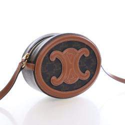 Pre Owned Celine Triomphe Oval Cuir