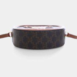 Pre Owned Celine Triomphe Oval Cuir