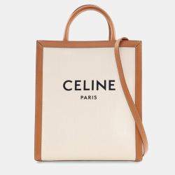 Pre Owned Celine Small Vertical Cabas Tote