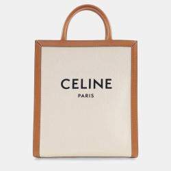 Pre Owned Celine Small Vertical Cabas Tote