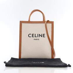 Pre Owned Celine Small Vertical Cabas Tote