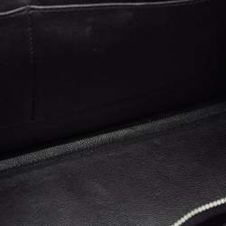 Pre Owned Celine Edge Large Purple/Grey Leather Top Handle Bag