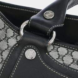 Pre Owned حقيبة يد سليين بوغي سوداء رمادية