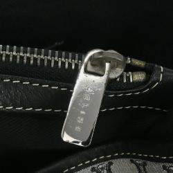 Pre Owned حقيبة يد سليين بوغي سوداء رمادية