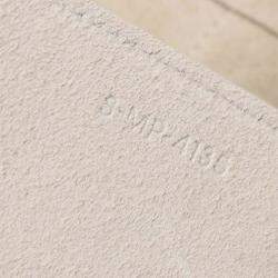 مملوكة مسبقًا حقيبة يد سيلين حزام بيضاء بحمالة كتف مزدوجة