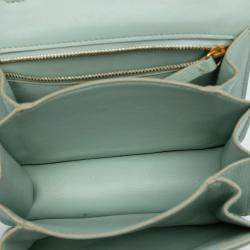 مملوكة مسبقًا Celine Green Small Calfskin Classic Box