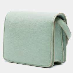 مملوكة مسبقًا Celine Green Small Calfskin Classic Box