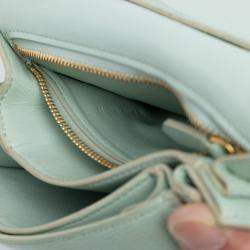 مملوكة مسبقًا Celine Green Small Calfskin Classic Box