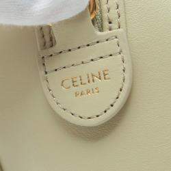 مملوكة مسبقًا Celine Small Boston Cuir Triomphe Handbag Leather Green