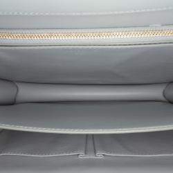 Pre Owned Celine Grey Medium Liege Calfskin Classic Box
