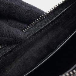 مملوكة مسبقًا Celine Ava Chain One Shoulder Bag Black Leather