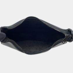 مملوكة مسبقًا Celine Ava Chain One Shoulder Bag Black Leather