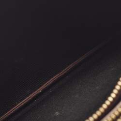 Pre Owned Celine Trio Small Burgundy Leather Crossbody Bag