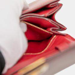 مملوكة مسبقًا Celine Red Small Calfskin Classic Box