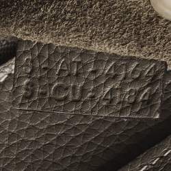 مملوكة مسبقًا حقيبة يد توتس سيلين ميكرو لاغيدج جلد برتقالي