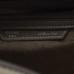 مملوكة مسبقًا حقيبة يد توتس سيلين ميكرو لاغيدج جلد برتقالي