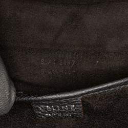 مملوكة مسبقًا حقيبة أمتعة نانو جلد سوداء سيلين