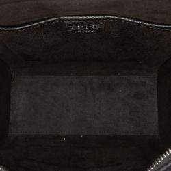 مملوكة مسبقًا حقيبة أمتعة نانو جلد سوداء سيلين