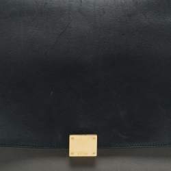 Pre Owned Celine Trapeze Large Tricolor Leather and Suede Top Handle Bag