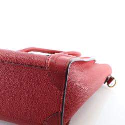 Pre Owned حقيبة يد سيليين نانو لاجيدج جلد عجل