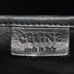 Pre Owned Celine Luggage Nano Tricolor Python and Leather Tote