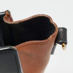 Pre Owned Celine Luggage Nano Tricolor Python and Leather Tote