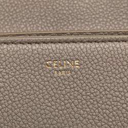 Pre Owned Celine Medium Leather Soft 16 Shoulder Bag