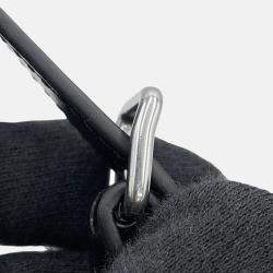 Pre Owned حقيبة كتف سيلين تريومف أفقية جلد أسود