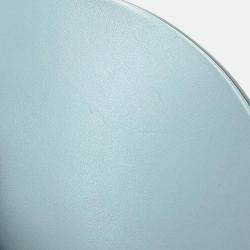 Pre Owned Celine Cuir Triomphe Buzas Shoulder Bag Light Blue Calf Leather