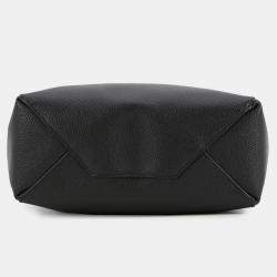 Pre Owned حقيبة يد سيلين كاباس عمودية جلد سوداء حجم صغير