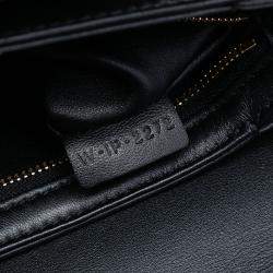 Pre Owned حقيبة كروس بودي جلد عجل لامع كلاسيك أسود سيلين تريومف