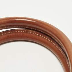 مملوكة مسبقًا Celine Brown Macadam Print Coated Canvas and Leather Dome Bag