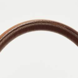 مملوكة مسبقًا Celine Brown Macadam Print Coated Canvas and Leather Dome Bag