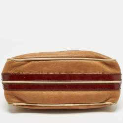 مملوكة مسبقًا حقيبة يد سيلين بوغي جلد ثلاثية اللون