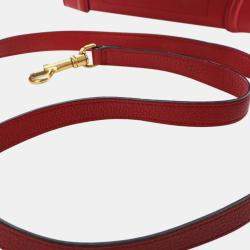 مملوكة مسبقًا Celine Red Nano Leather Luggage Tote