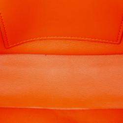 Pre Owned حقيبة سيليين تابو جلد عجل ناعم برتقالي بحزام اليد