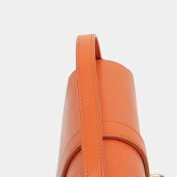 Pre Owned حقيبة سيليين تابو جلد عجل ناعم برتقالي بحزام اليد