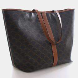 Pre Owned حقيبة يد سيلين تريومف قماش مطلي