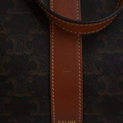 Pre Owned حقيبة يد سيلين تريومف قماش مطلي