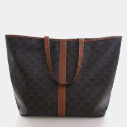 Pre Owned حقيبة يد سيلين تريومف قماش مطلي