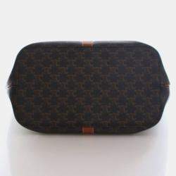 Pre Owned حقيبة يد سيلين تريومف قماش مطلي