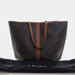 Pre Owned حقيبة يد سيلين تريومف قماش مطلي