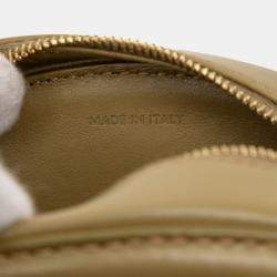 Pre Owned حقيبة كروس بيضوية جلد عجل صغيرة خضراء سيلين تريومف