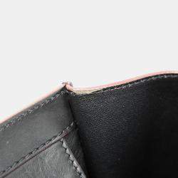 مملوكة مسبقًا حقيبة يد سيلين لاغيدج صغيرة جلد عجل أملس ثنائي اللون أسود