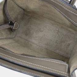 مملوكة مسبقًا حقيبة يد سيلين نانو لاغيدج جلد بني