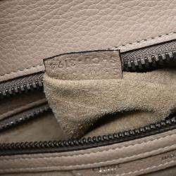 Pre Owned Celine Beige Luggage Micro Tote Handbag