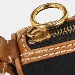 Pre Owned حقيبة سيلين سلسلة مطبوعة سوداء